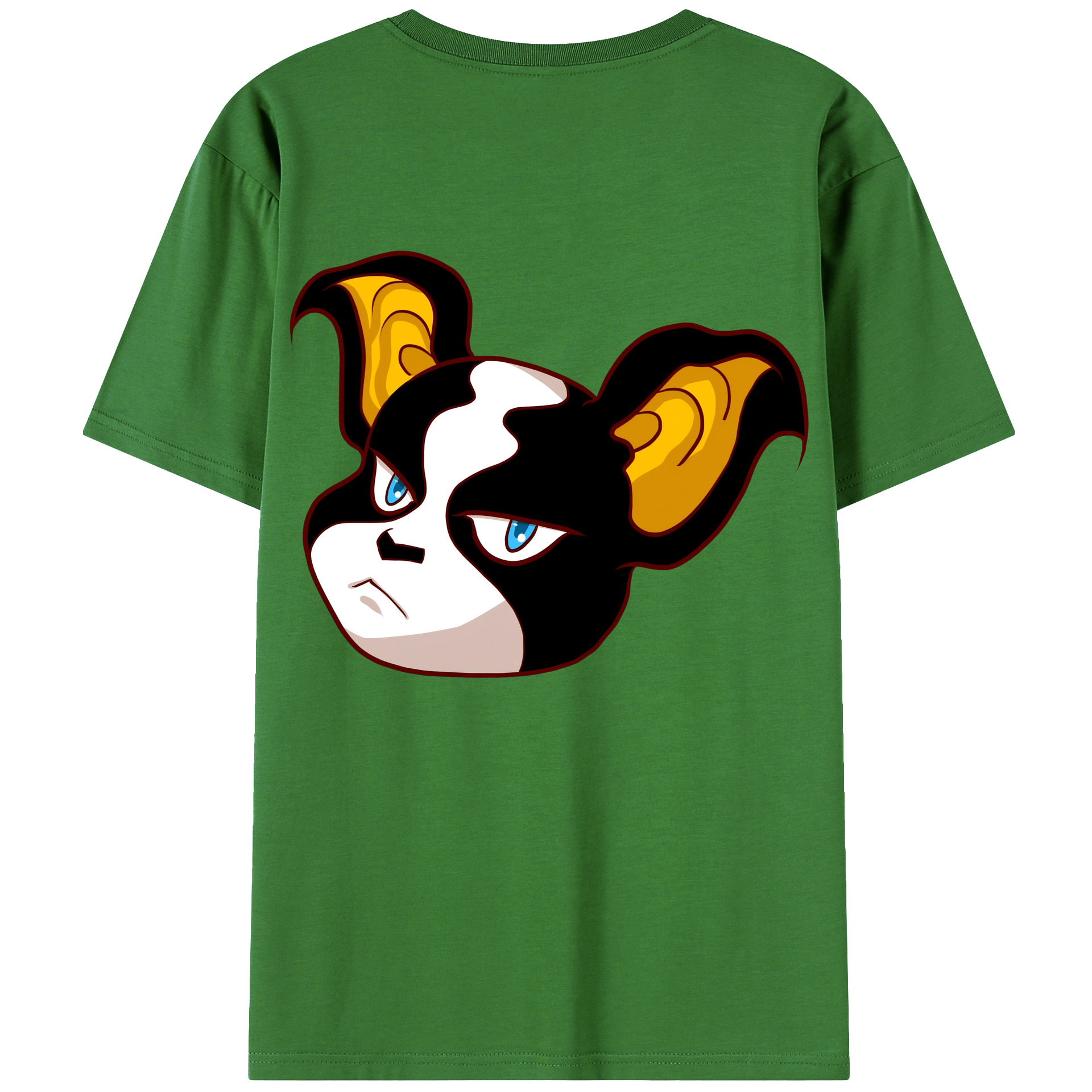 （画像用） ジョジョの奇妙な冒険 イギー JoJo's Bizarre Adventure Iggy レディース半袖Tシャツ(バックプリント)